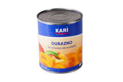 Durazno Amarillo Lata 820Gr Kari