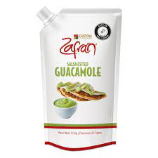 Salsa Guacamole Bolsa 1000Gr Zafran