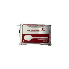 Cuchara Grande Paquete 100 Unidades Suraplast