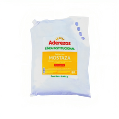 Mostaza Bolsa 5000Gr Aderezos