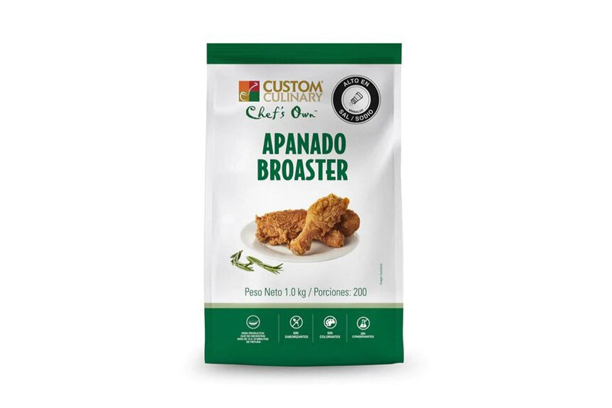 Apanado Broster Bolsa 1000Gr Caja X8 unidades Zafran