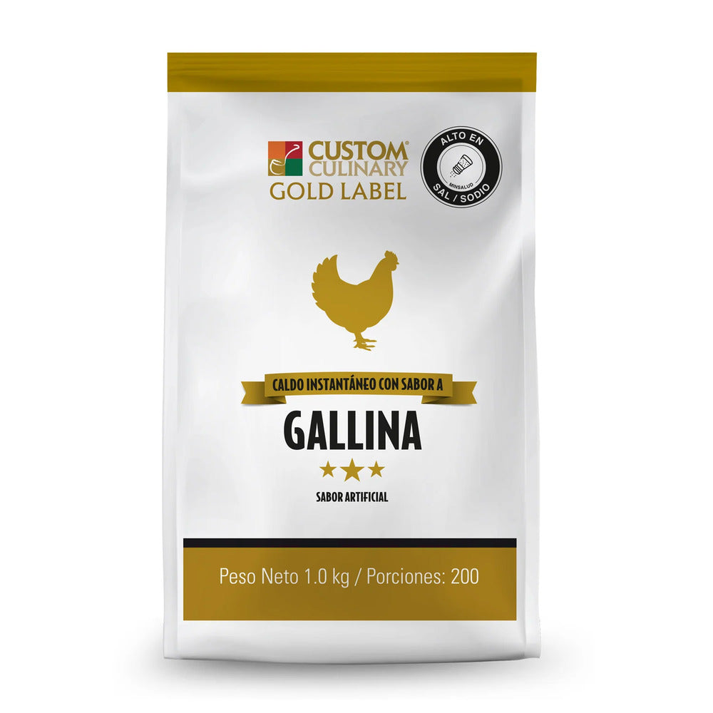 Caldo Gallina Bolsa 1000Gr Zafran
