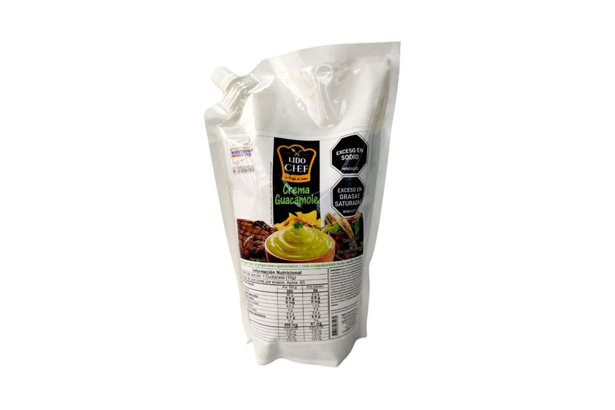 Crema Guacamole Bolsa 950Gr Tomatico