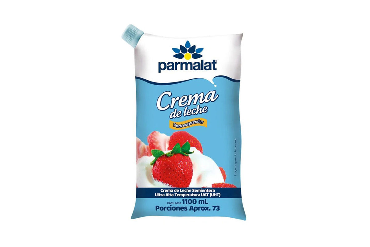 Crema de Leche Bolsa 1100Gr Parmalat