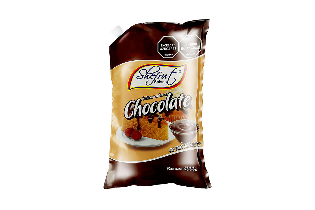 Gel Chocolate Bolsa 4000Gr Shefrut
