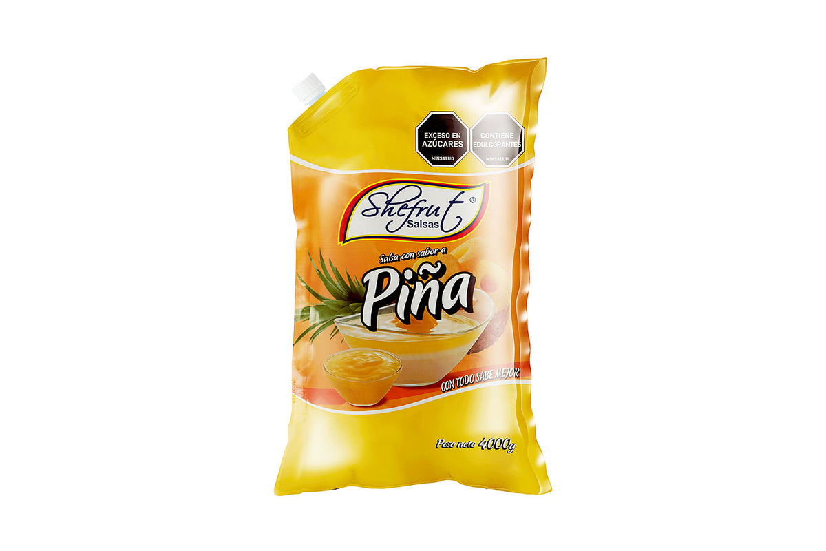 Gel Piña Bolsa 4000Gr Caja X4 unidades Shefrut