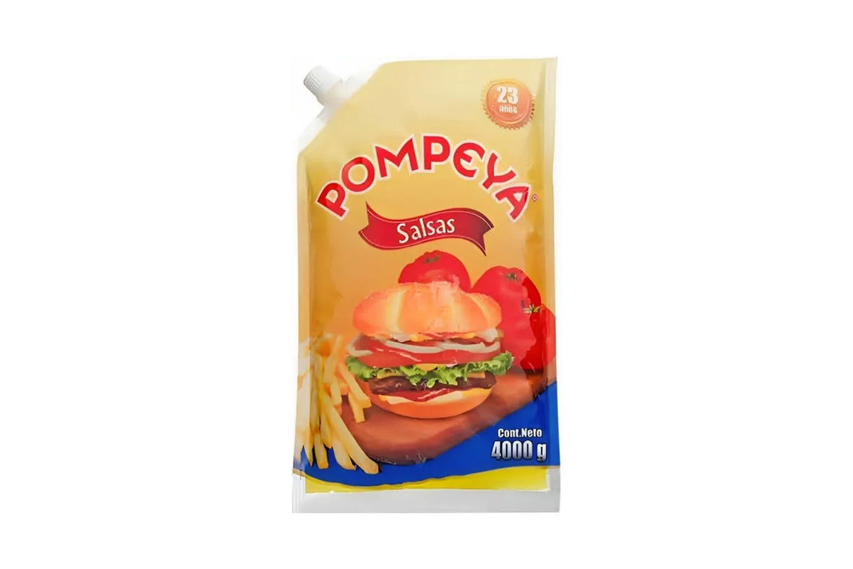 Gel Piña Bolsa 4000Gr Caja X6 unidades Pompeya