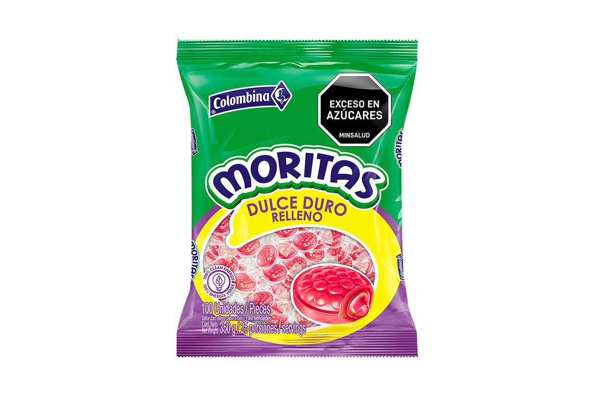 Moritas Bolsa 100 unidades Colombina