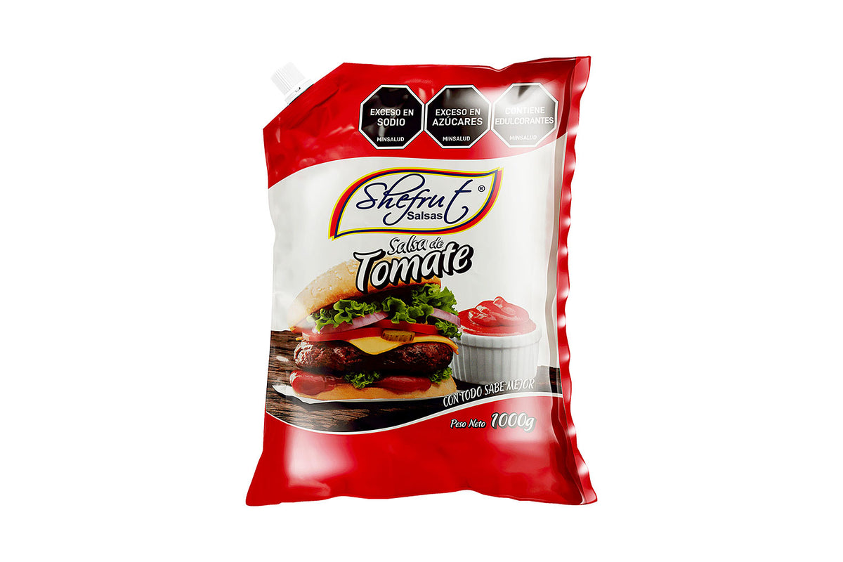 Salsa Tomate Bolsa 1000Gr Shefrut
