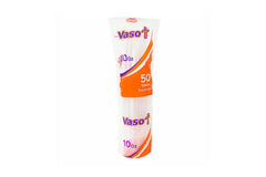 Vaso 10 Oz Transparente Paquete 50 unidades Wau