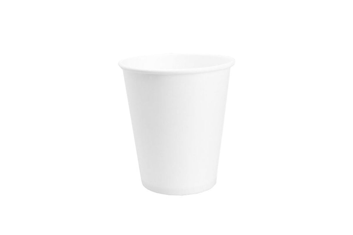 Vaso 6 Oz Papel Blanco Paquete 50 unidades Domingo