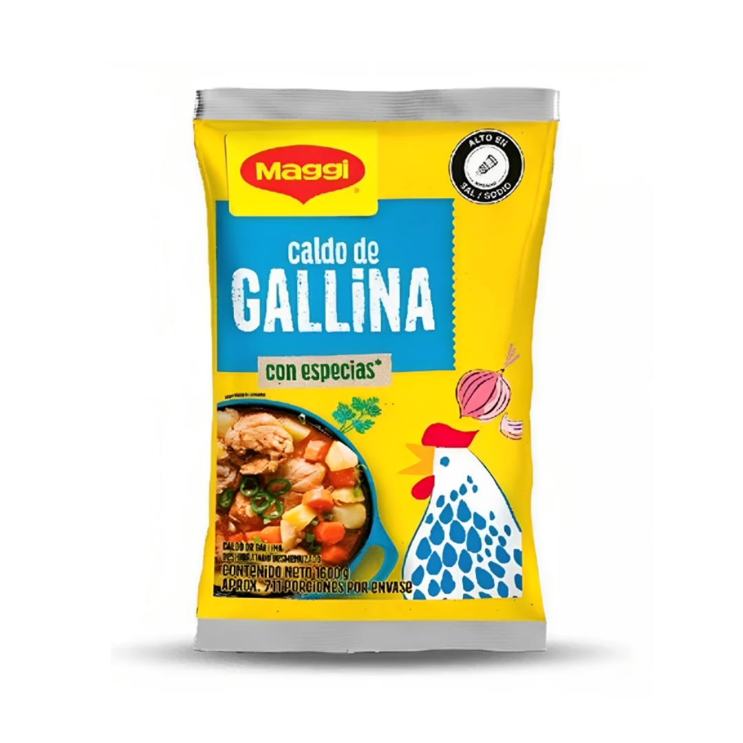 Caldo Gallina Bolsa 1600Gr Maggi