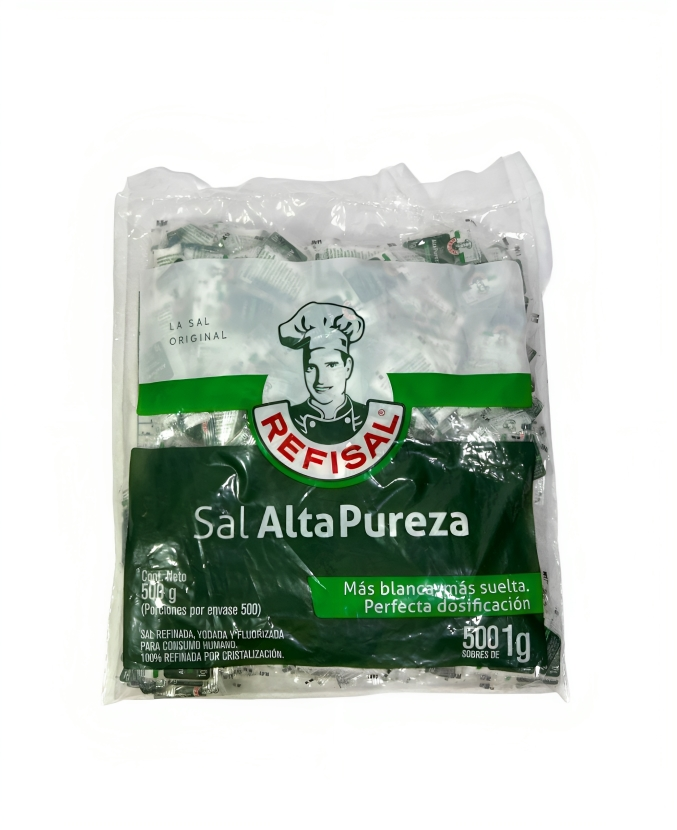 Sal Sobres Bolsa 500 Unidades Refisal
