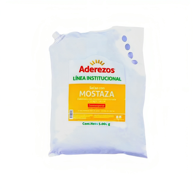Mostaza Bolsa 5000Gr Aderezos