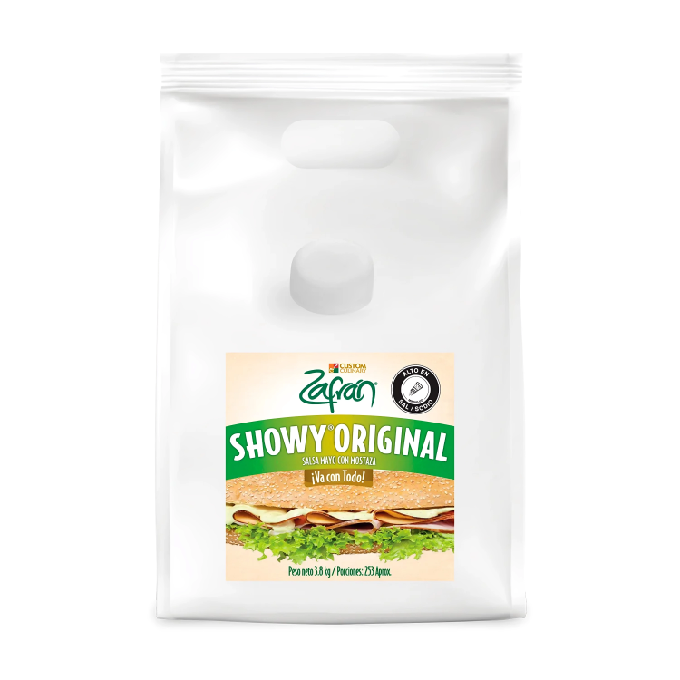 Salsa Showy Restaurante Bolsa 3800Gr Zafran